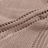 Sweetkama - Sweetkama Solid Color Flounce Bikini Swimwear Cover Up Dress