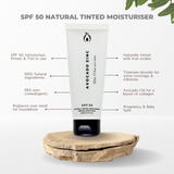 Avocado Zinc - SPF 50 Natural Tinted Moisturiser - Light