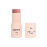 Avocado Zinc - SPF 50 Natural Lip & Cheek Tint - Nude