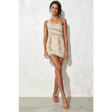 Paperdoll - Sexy Sleeveless Sheath Knitted Beach Cover Up : Ivory