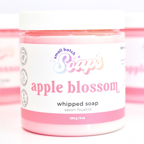 Small Batch Soaps - Apple Blossom Whipped Soap