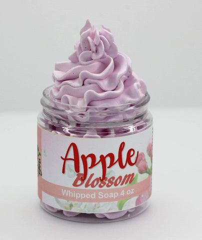 Apple Blossom Whipped Soap