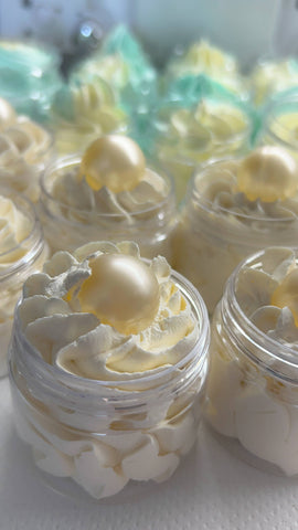 ELIZA SOAPS - Vanilla Soap Whip Topped with Bath Oil Pearl - Eco Friendly